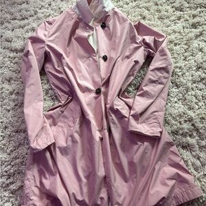 Chic Pink Trench Coat for Women